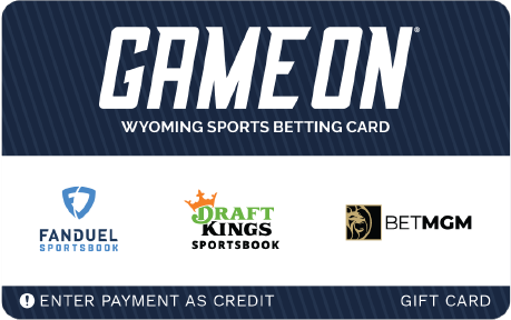 Get Game On Wyoming Gift Card